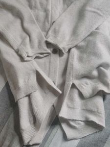 2 in1 Cozy Cream Knit Sweater