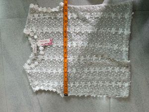 Sheer Floral Lace Top