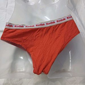 ⚛️ Kodak Women's Orange Briefs