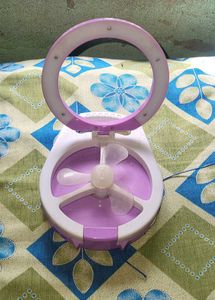 Portable Ring Light Fan Combo