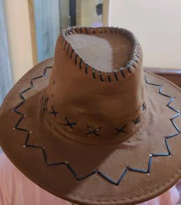 Brown Cowboy Hat