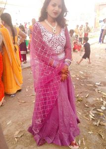 Beautiful Purple Lehenga Choli Set