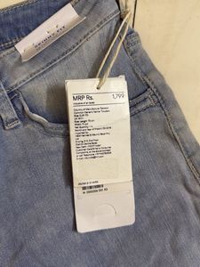 Light Wash Skinny Denim Jeans