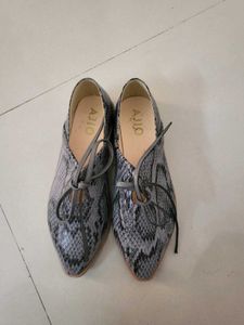 Snake Print Shoes