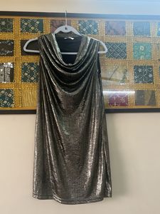 price drop‼️Shimmery Gold Party Dress