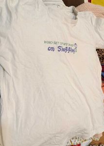 White Graphic T-Shirt