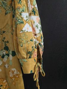 FabNU Floral Print A-Line Dress