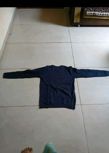 Men's Navy Blue Graphic T-Shirt