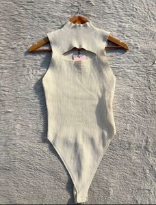 Chic Sleeveless Cutout Bodysuit