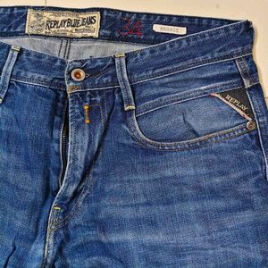 Replay Original Blue Denim Jeans