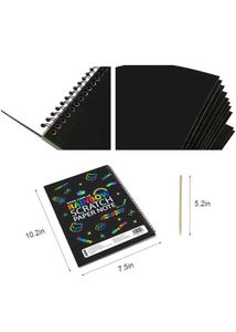 Cute Unicorn Scratch Notebook Set