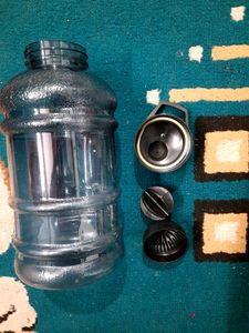 Shaker Bottle For Workout Gym 2000ml