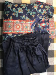 Combo Of 2 Woolen Suits Plazzo