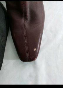 Brown Leather Ankle Boots