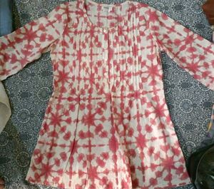floral print short kurti