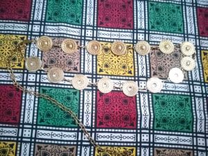 Gold Coin Chain Belt