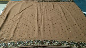 fix rate Elegant Embellished Saree with blouse