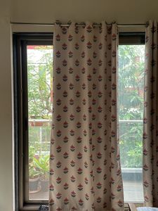 8 Feet Door Curtains- Pair Of 2