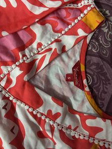 Vibrant Printed Kurta and Palazzo Set