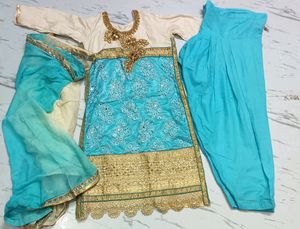 Beautiful Suit Set Designer Kurta Salwar Dupatta