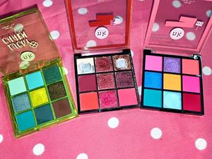 NK Makeup Eyeshadow Palettes of 3