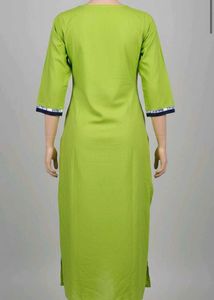 Stylish Green &amp; Blue Kurti