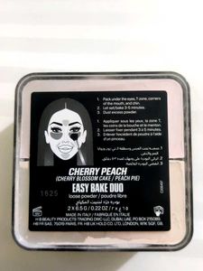 Huda Beauty Easy Bake Loose Powder - Cherry Peach