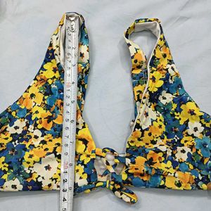 Floral 🤎Print Bikini Top