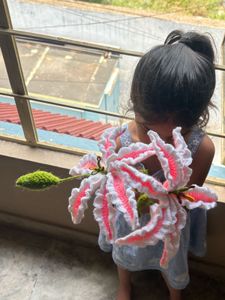 Handmade Crochet Flower Toy