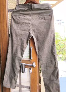 Men's Olive Casual Trousers