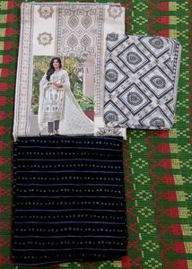 Pure Cotton Suit (Unstitched)