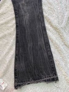 Y2K Flared Grey Wash Jeans