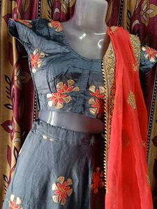 Floral Lehenga Choli Set