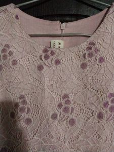 Floral Lace Bow Dress