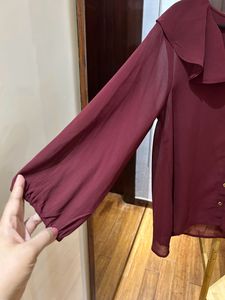 Femina Maroon Top
