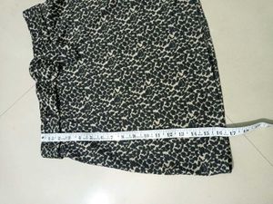Leopard Print Short Skirts Free Size Fit To 32-38