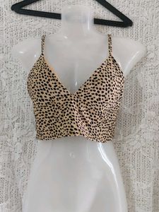 FOREVER21 Leopard Print Cami Top