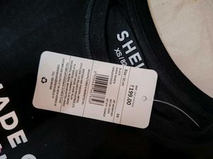 SHEIN Black Graphic T-Shirt