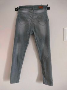Grey Wash Denim Jeans