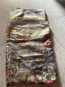 Elegant Floral Print Saree