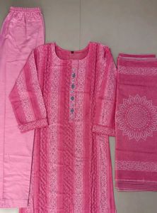 Pretty Pink Kurti Set