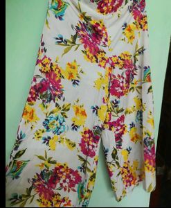 Floral Printed Palazzo