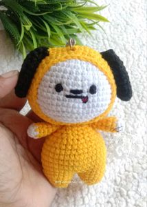 Amigurumi Bt21 Chimmy Keychain/bag Charm
