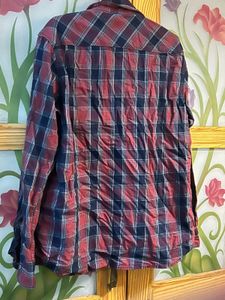 bare denim original Men's Plaid Button-Down Shirt