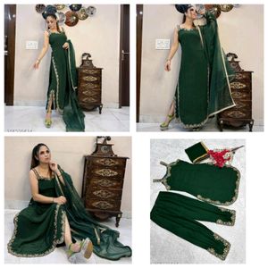 Beautiful Party wear Kurta Set With Dupatta