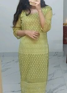 Elegant Green Kurta