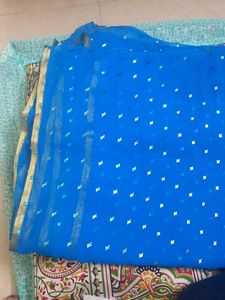 Beautiful FIROZI COLOUR SOFT SAREE