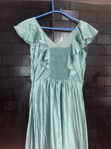 Chic Polka Dot Ruffle Dress