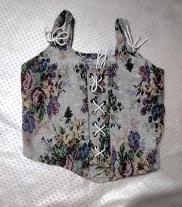 Floral Corset Top