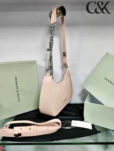 CHARLES &amp; KEITH* *LANE CHAIN-LINK SHOULDER BAG*